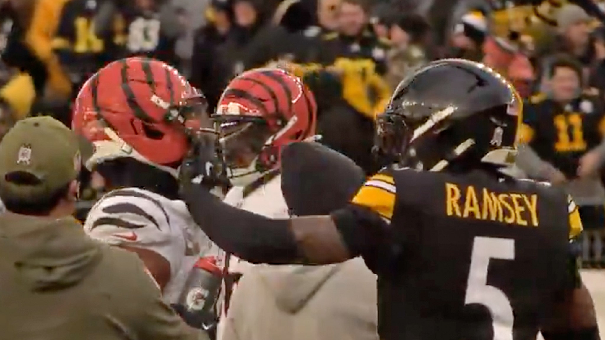 Jalen Ramsey Fined $14K By NFL For Hitting Ja’Marr Chase After Spitting Incident