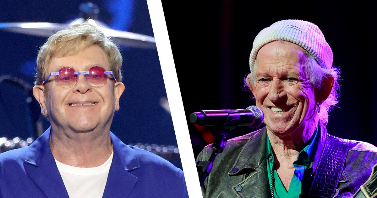Elton John Gets Delightful Emails From Keith Richards