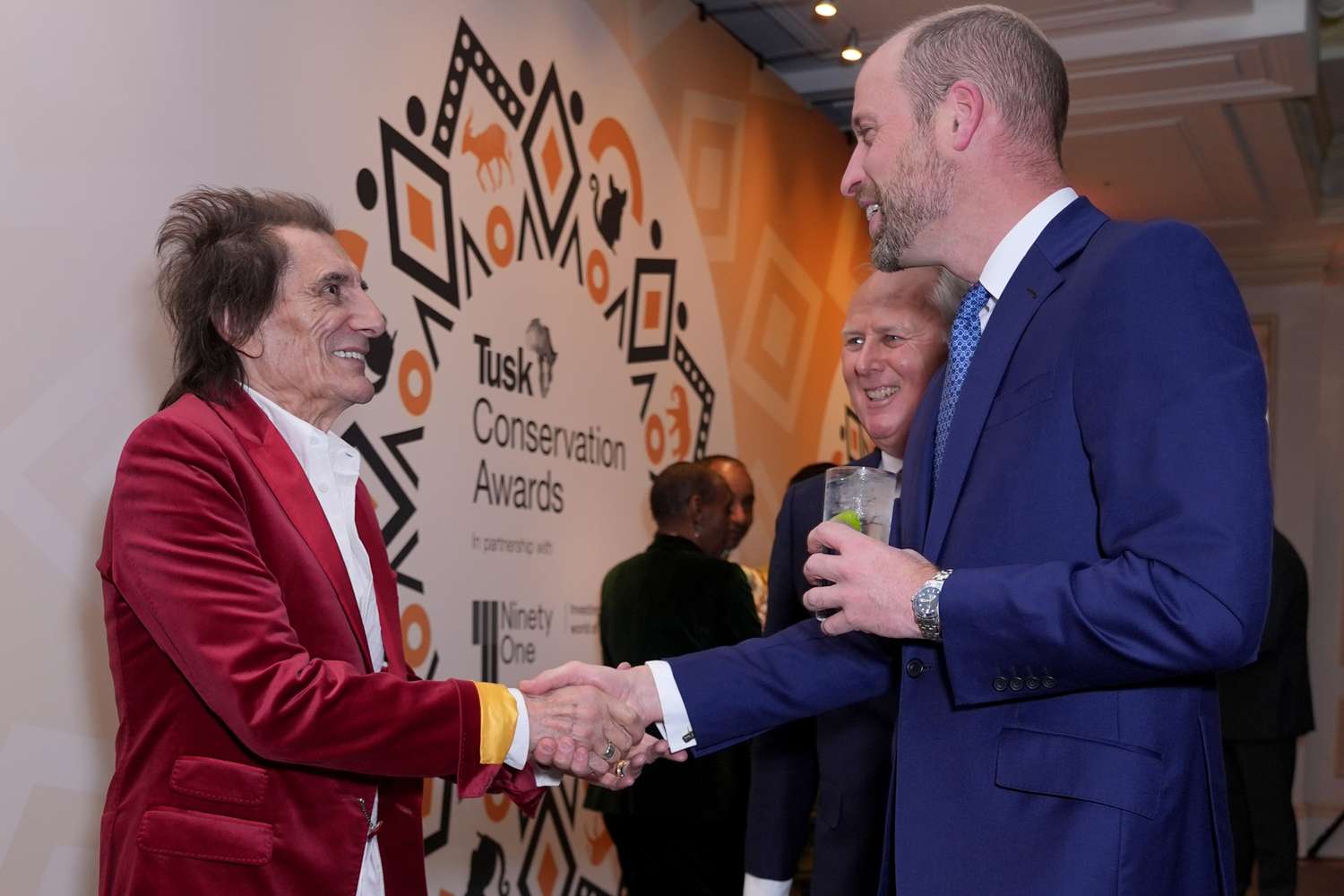 Prince William Teams Up with John Cleese and Ronnie Wood for Tusk Awards